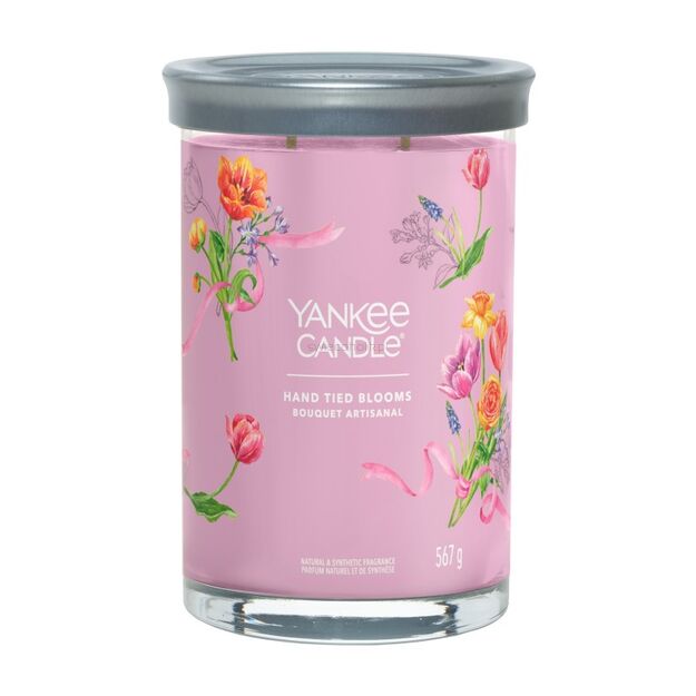 Hand Tied Blooms - Yankee Candle Signature - świeca tumbler z dwoma knotami