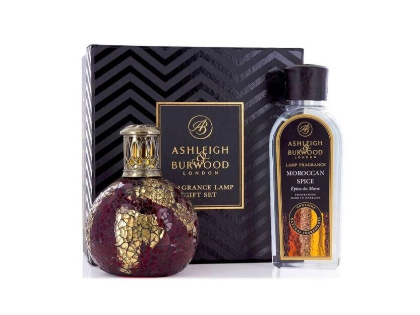 Zestaw mała lampa katalityczna Dragon's Eye + wkład Morrocan Spice 250ml - Ashleigh & Burwood