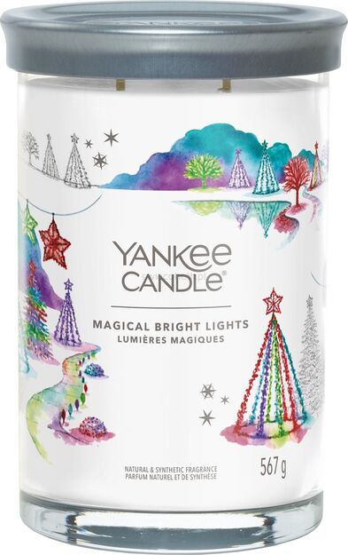 Magical Bright Lights - Yankee Candle Signature - świeca tymbler z dwoma knotami