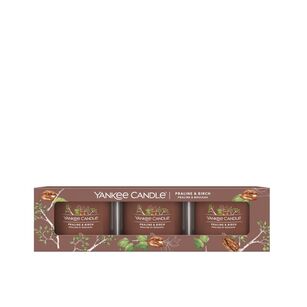 Praline & Birch - Yankee Candle Signature - świeca mini 3 pack