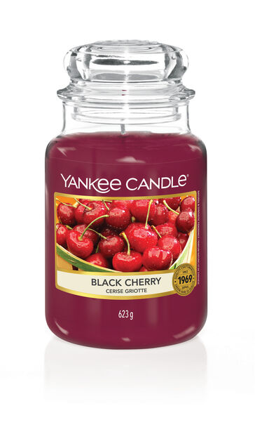 Black Cherry Yankee Candle - Duża świeca