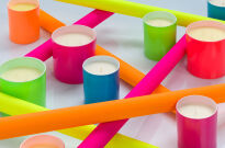 Mughet Vert - Vila Hermanos - świeca zapachowa 200g - seria Fluor - 2