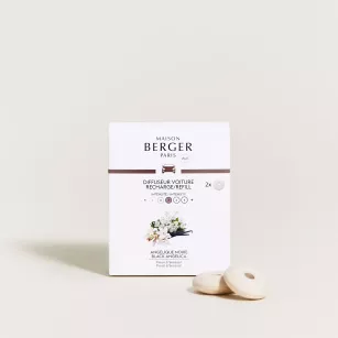 Maison Berger Black Angelica - wkład zapachowy do dyfuzora samochodowego 2 szt.