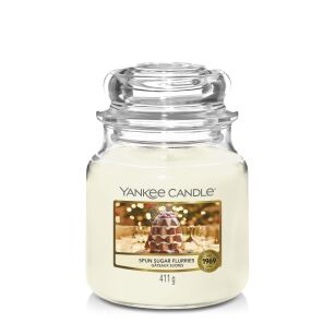 Spun Sugar Flurries - Yankee Candle - średnia świeca zapachowa