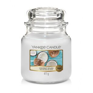 Coconut Splash Yankee Candle - Świeca średnia zapachowa