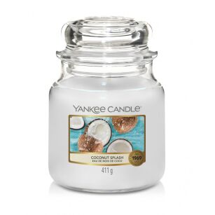 Coconut Splash Yankee Candle - Świeca średnia zapachowa