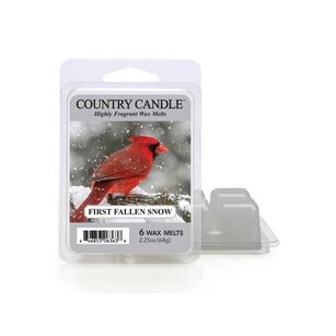 First Fallen Snow - Country Candle - wosk zapachowy 64 gram