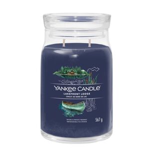 Lakefront Lodge - Yankee Candle Signature - duża świeca z dwoma knotami - nowość 2022