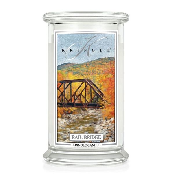 Rail Bridge - Kringle Candle - duża świeca z dwoma knotami (624g)