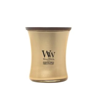 Sparkling Pomelo - Woodwick - średnia świeca zapachowa z drewnianym knotem 