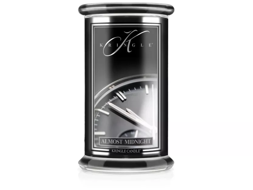Almost Midnight - Kringle Candle - duża świeca z dwoma knotami (624g) - seria Reserve