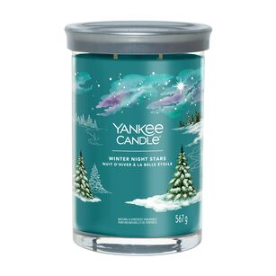 Winter Night Stars - Yankee Candle Signature - świeca tumbler z dwoma knotami - nowość 2022