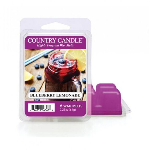 Blueberry Lemonade - Country Candle - wosk zapachowy 64 gram