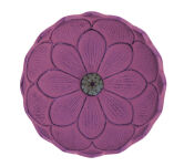 Żeliwna podstawka na kadzidełka Iwachu Lotos fioletowa - 2