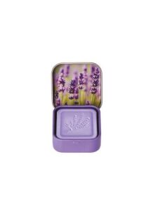 Mydło prowansalskie Lawenda (Lavande) w mydelniczce 25 g | Esprit Provence