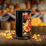 Candy Corn - Kringle Candle - duża świeca z dwoma knotami (624g) - seria Halloween - 3