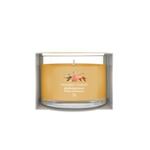 Glistening Leaves - Yankee Candle Signature - mini świeca zapachowa 