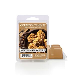 Almond Butter Cookies - Country Candle - wosk zapachowy 64 gram