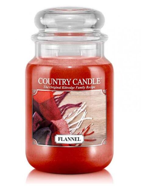  Country Candle - Flanel - duża świeca zapachowa