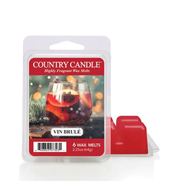 Vin Brulé - Country Candle - wosk zapachowy 64 gram