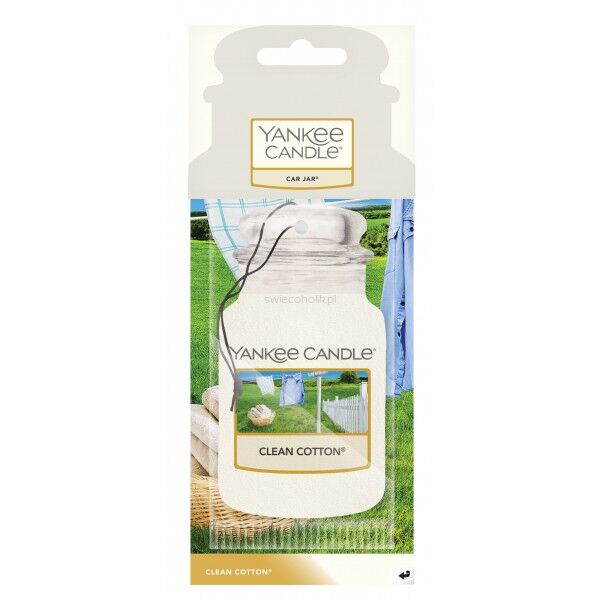 Clean Cotton Yankee Candle - car jar - zapach do auta