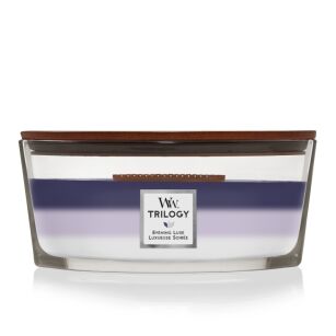 Evening Luxe - Woodwick Trylogy - świeca elipsa z drewnianym knotem 