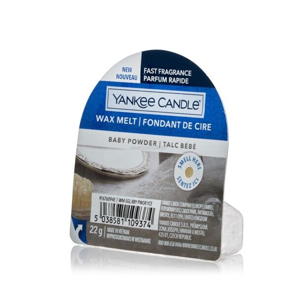 Baby Powder Yankee Candle - nowy wosk zapachowy