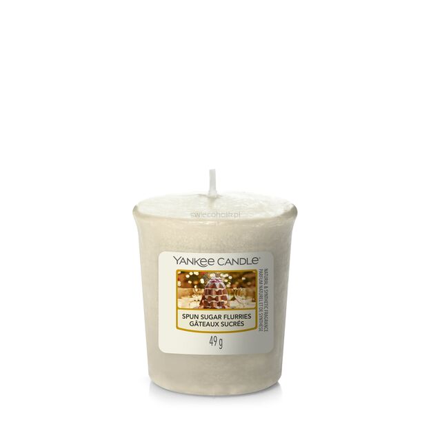 Spun Sugar Flurries - Yankee Candle - mała świeca votive - nowość 2022