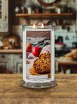 Apple Rum Cake - Kringle Candle - duża świeca z dwoma knotami (624g) - 3