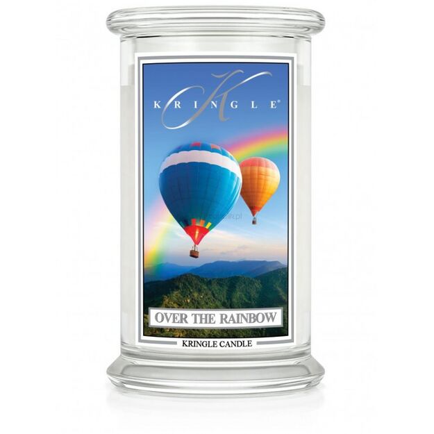 Over the Rainbow - Kringle Candle - duża świeca z dwoma knotami (624g)