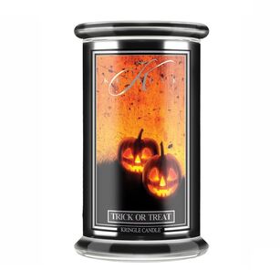 Trick or Treat - Kringle Candle - duża świeca z dwoma knotami (624g) - seria Halloween