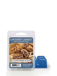 Glazed Berry Scones  - Country Candle - wosk zapachowy 64 gram