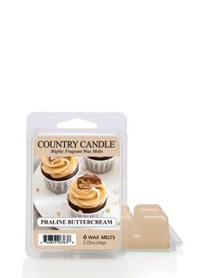 Praline Butterream - Country Candle - wosk zapachowy 64 gram