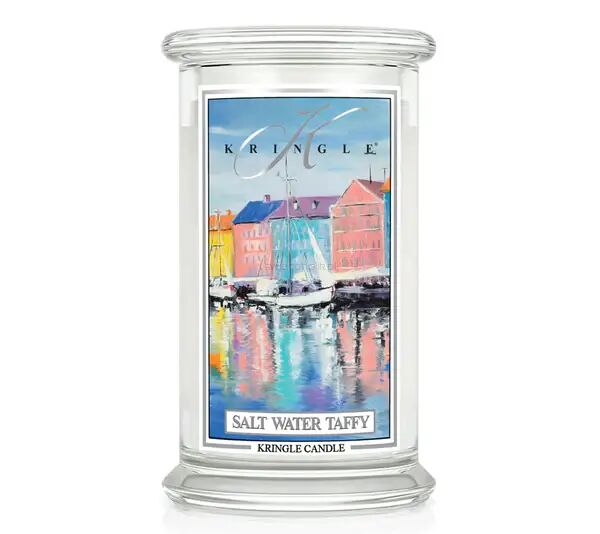 Salt Water Taffy - Kringle Candle - duża świeca z dwoma knotami (624g)