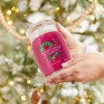 Sparkling Winterberry - Yankee Candle Signature - duża świeca z dwoma knotami - 3