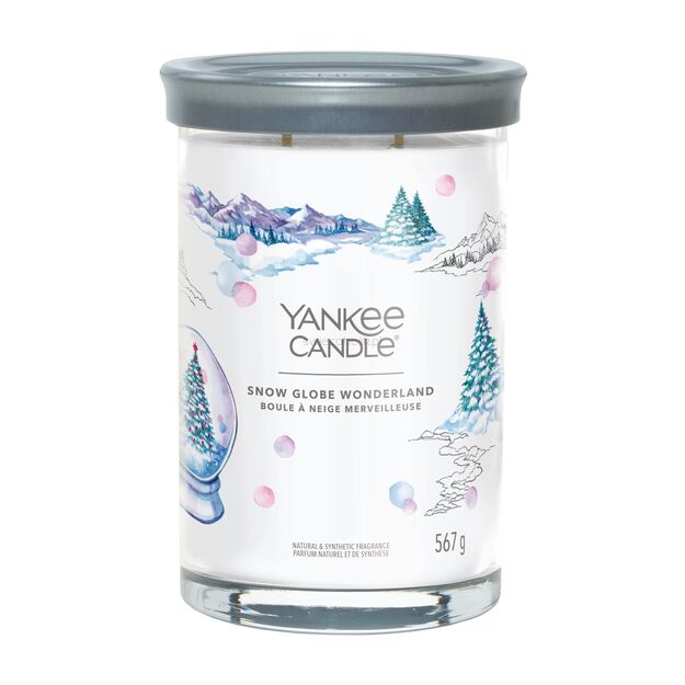 Snow Globe Wonderland - Yankee Candle Signature - świeca tumbler z dwoma knotami - nowość 2022