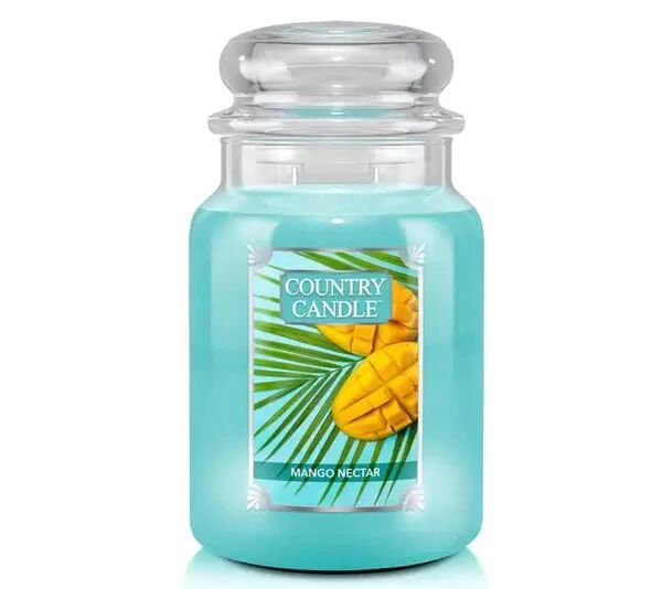 Mango Nectar - Country Candle - duża świeca z dwoma knotami (652g)