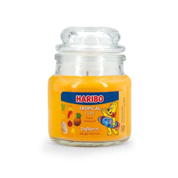 Tropical Fun - Haribo - świeca zapachowa 85g