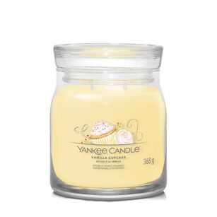 Vanilla Cupcake - Yankee Candle Signature - średnia świeca z dwoma knotami