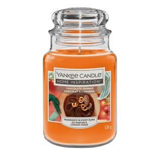 Chocolate Orange - Yankee Candle - duża świeca - seria Home Inspiration