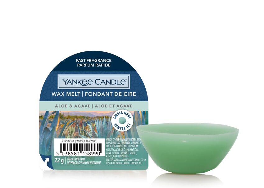 Aloe & Agave - Yankee Candle Signature - wosk zapachowy - nowość 2024