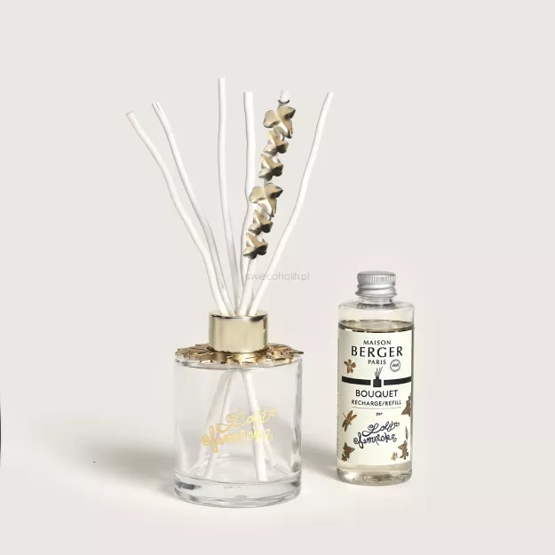 Maison Berger Paris Lolita Bijou Transparent + Lolita Lempicka 100 ml – dyfuzor zapachowy z wkładem