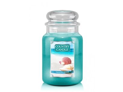 Paradise Breeze - Country Candle - duża świeca z dwoma knotami (652g)