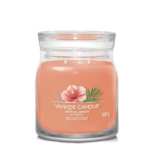 Tropical Breeze - Yankee Candle Signature - średnia świeca z dwoma knotami