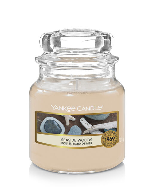 Seaside Woods Yankee Candle - mała świeca zapachowa