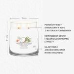 Coconut Beach - Yankee Candle Signature - średnia świeca z dwoma knotami  - 2