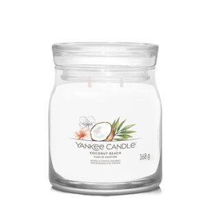 Coconut Beach - Yankee Candle Signature - średnia świeca z dwoma knotami - nowość 2022