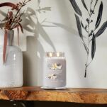 Smoked Vanilla & Cashmere - Yankee Candle Signature - duża świeca zapachowa z dwoma knotami - 5