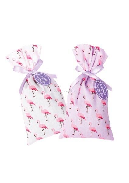Woreczek zapachowy lawenda i lawandin duży 45 g – organza flamingi Esprit Provence
