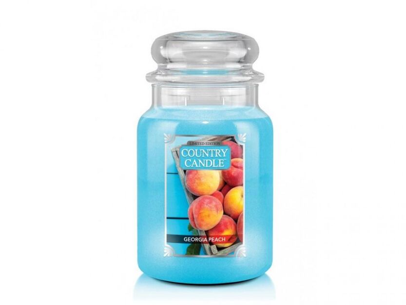 Georgia Peach Country Candle - duża świeca - 2 knoty